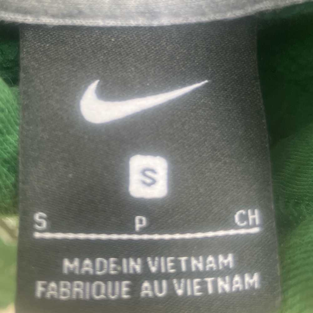 Men’s Nike St. Bonaventure Seraphs Basketball Green Hoodie Sweatshirt Size Small - Picture 9 of 10